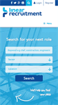 Mobile Screenshot of linearrecruitment.co.uk